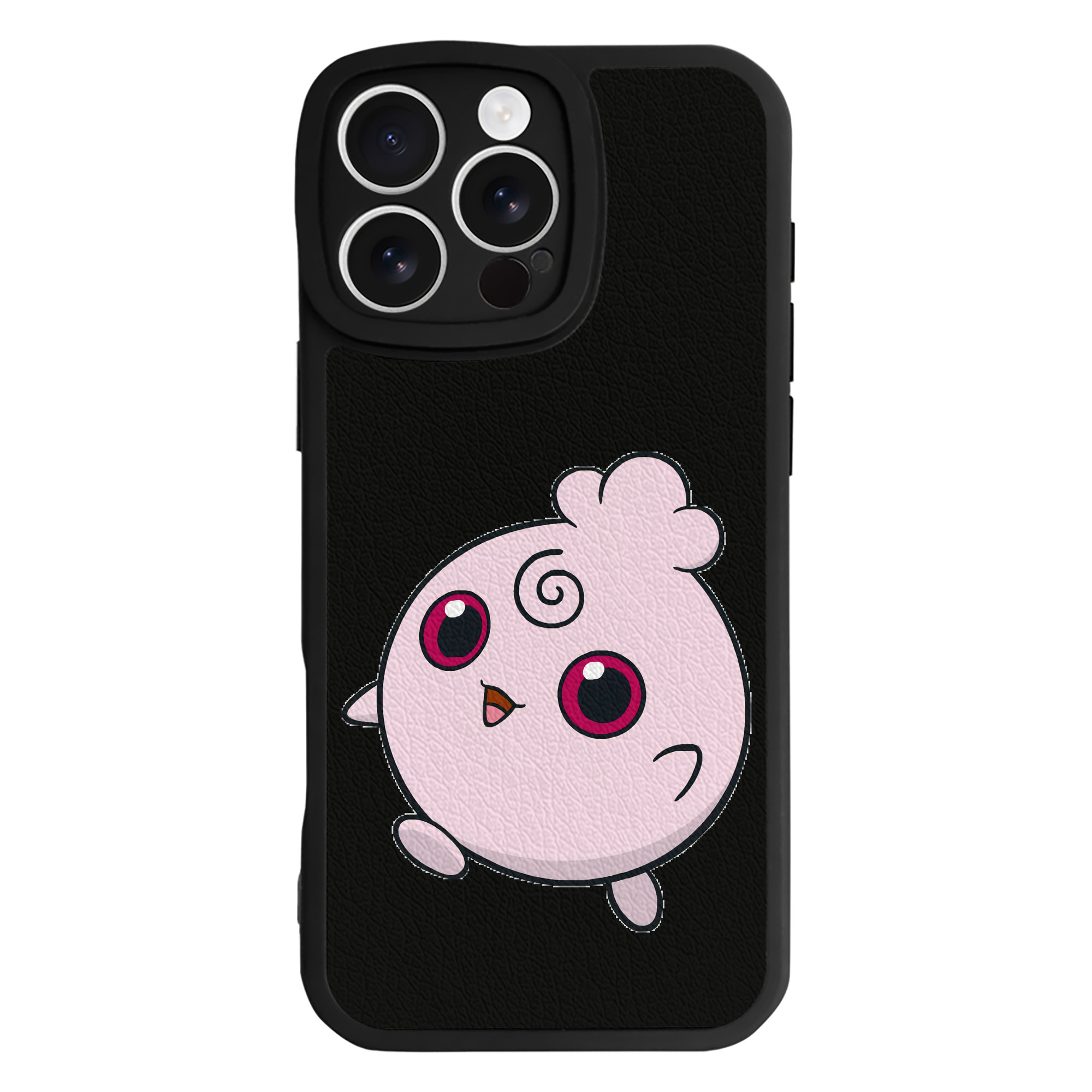 （画像用） ポケットモンスター Pokémon 【iPhone 16シリーズ対応】シリコンスマホケース（レザー調） 材質：シリコン